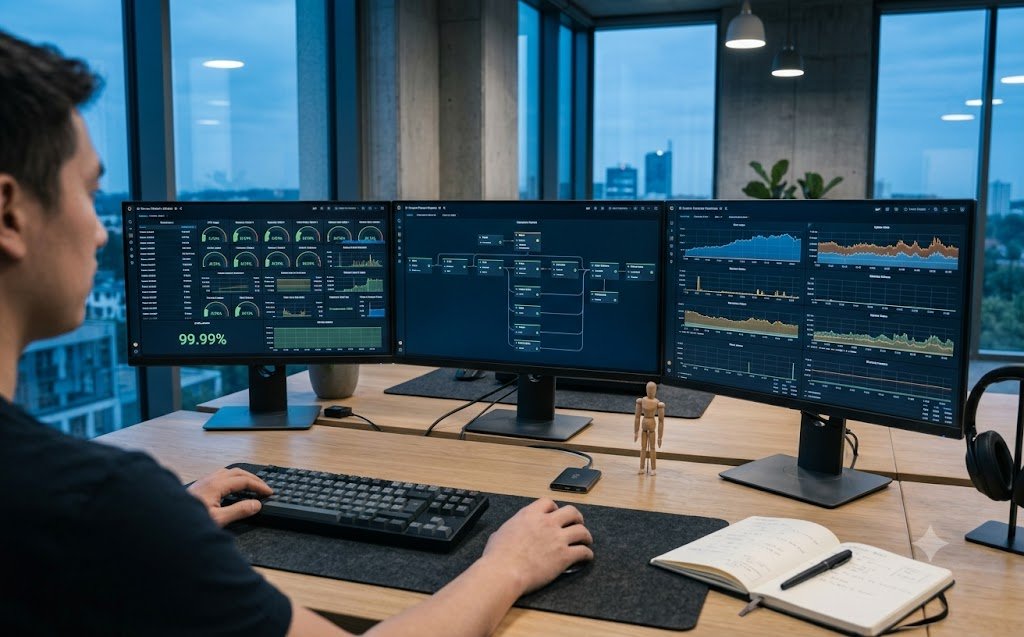 Cloud infrastructure and server monitoring